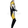 RTX Violator Yellow & Black Motorcycle Leather Suit
